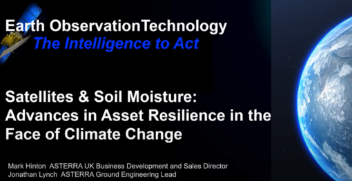 Satellites and Soil Moisture: Advances in Asset Resilience in the Face of Climate Change