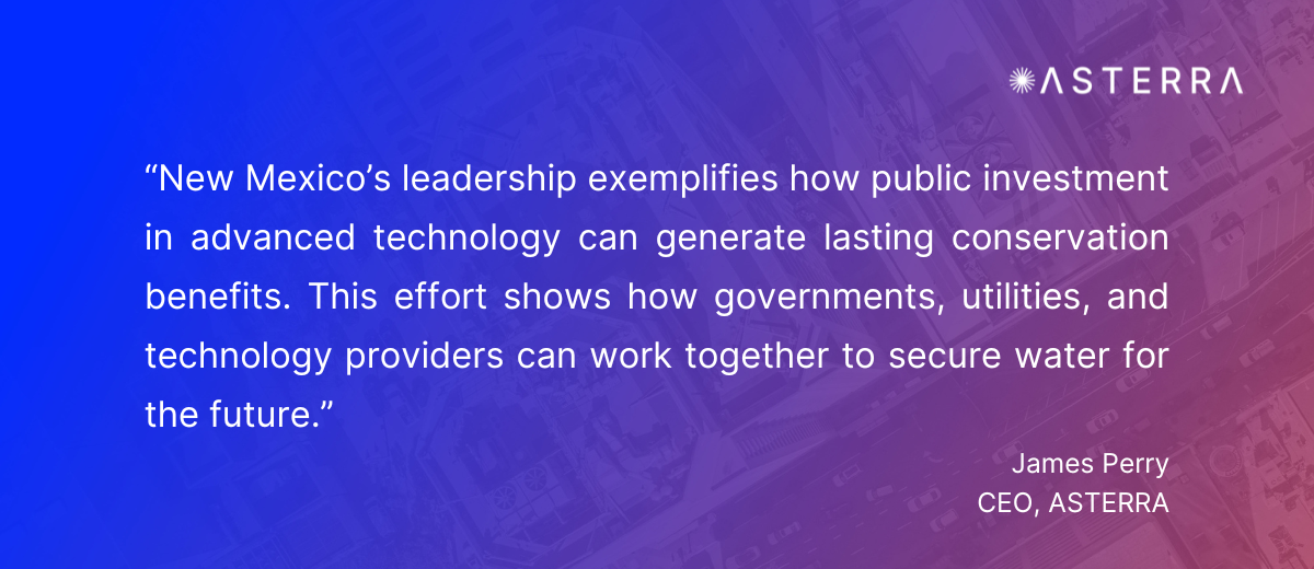 New Mexico sets national standard in smart water management with ASTERRA partnership hero image